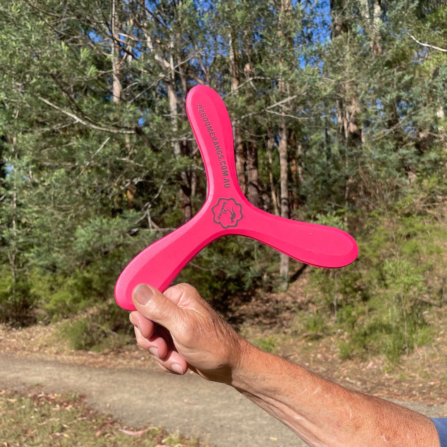 OZzie Emu- Right Handed Beginners Safe Foam Boomerang