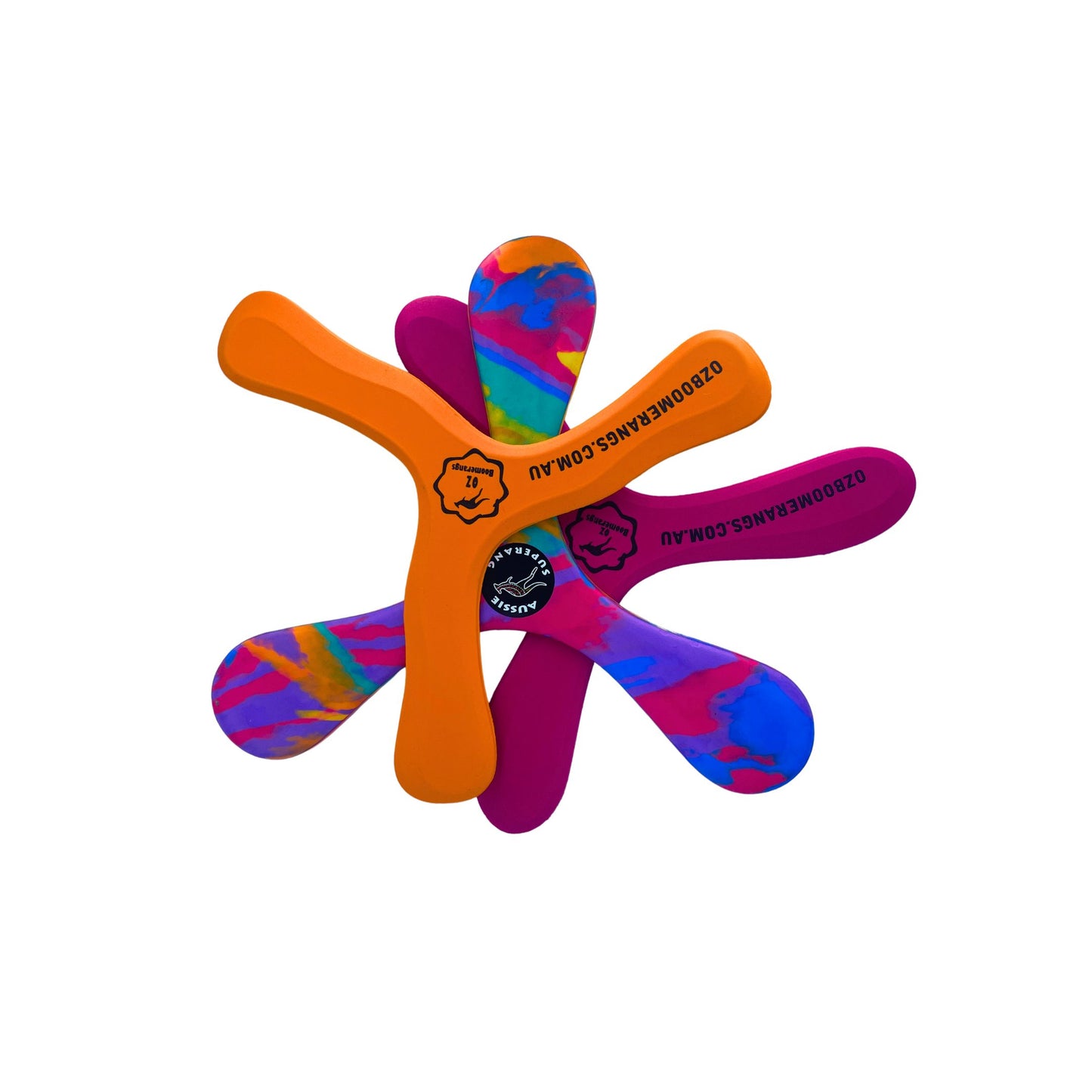 Foam Boomerang 3-Pack – Superang, Icerunner & Ozzie Emu