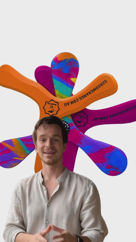 Foam Boomerang 3-Pack – Superang, Icerunner & Ozzie Emu