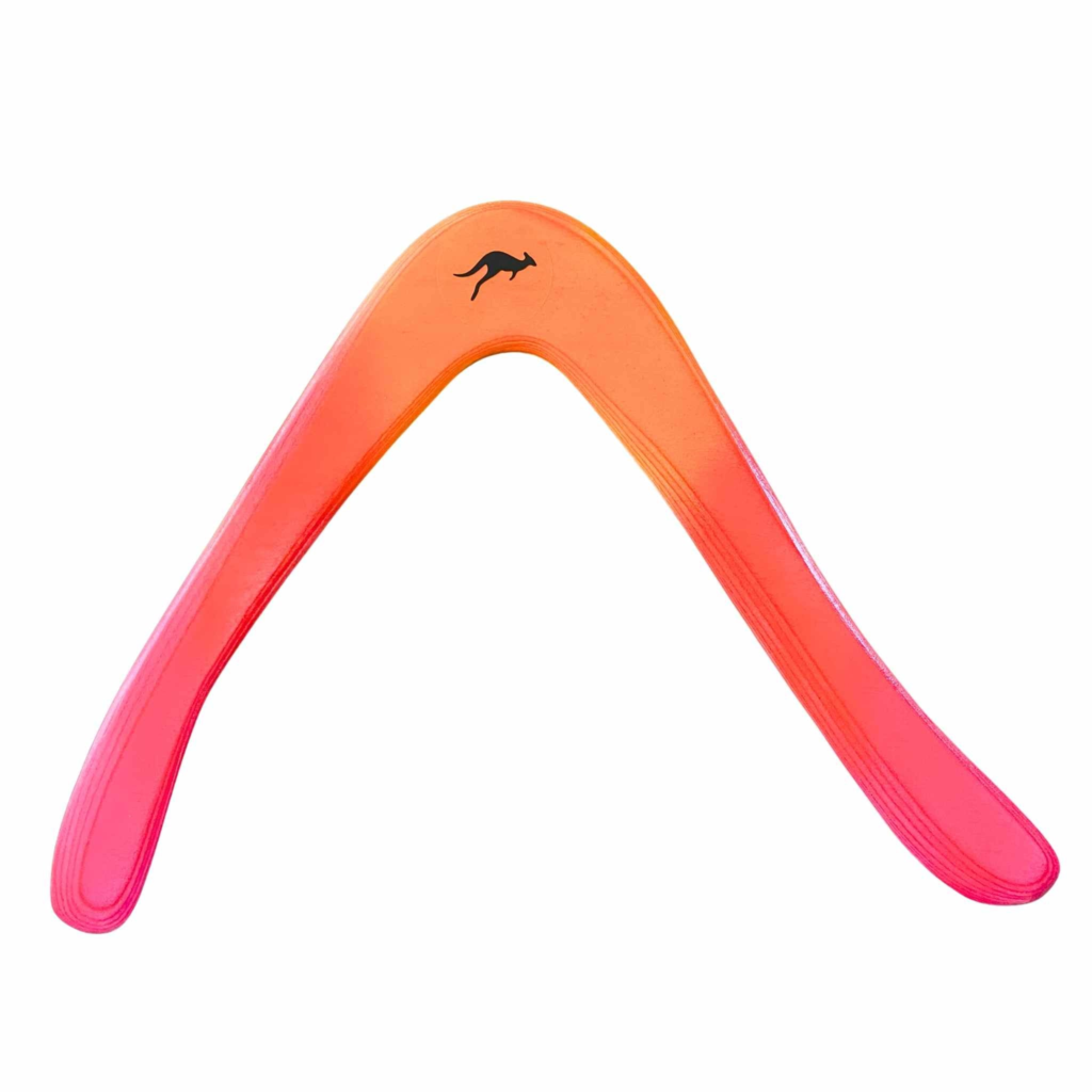 Aussie Fire Dancer - Handcrafted Wooden Returning Performance Boomerang