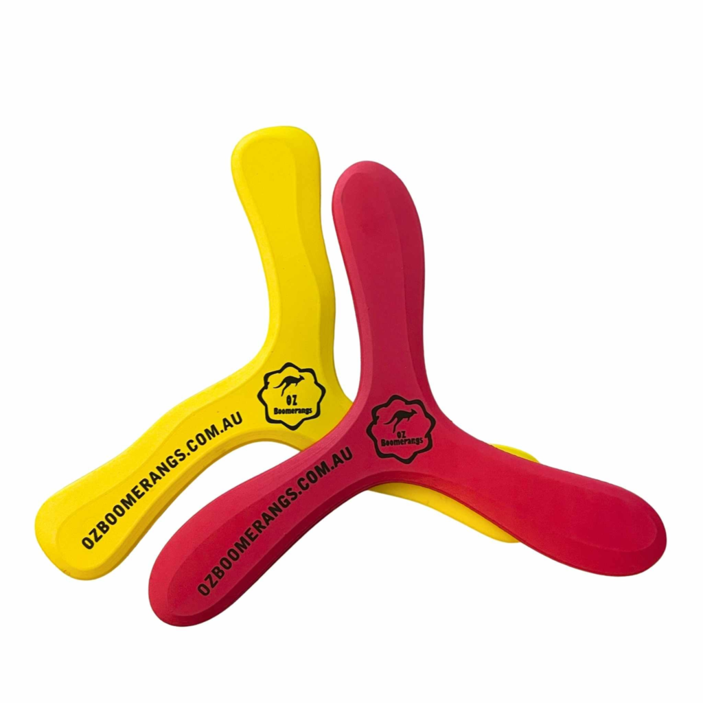 DOUBLE THE FUN - OZ Icerunner & OZzie Emu Foam Boomerang Twin Pack